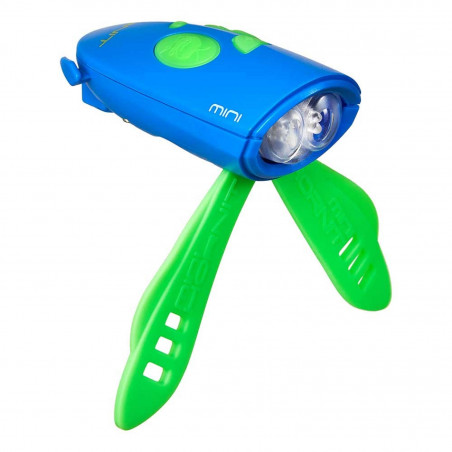 Klaxon et éclairage avant MINI HORNIT - vert/bleu