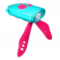 Klaxon et éclairage avant MINI HORNIT - rose/turquoise