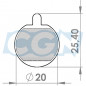 PLAQUETTE DE FREIN POUR TROTTINETTE ELECTRIQUE WHEELYOO X7.5 (X2)