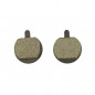 PLAQUETTE DE FREIN POUR TROTTINETTE ELECTRIQUE WHEELYOO X7.5 (X2)