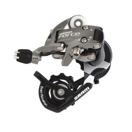 DERAILLEUR ROUTE AR SRAM FORCE 10V. CHAPE COURTE