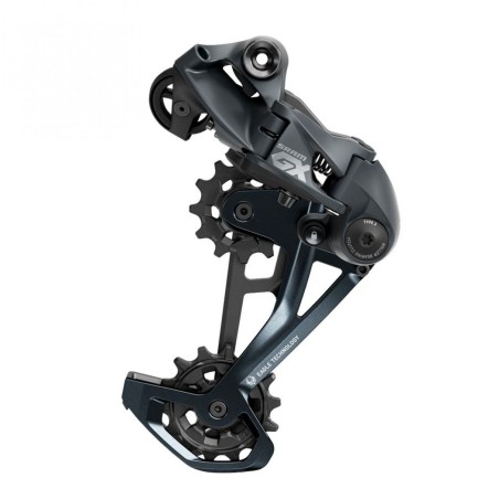 DERAILLEUR VTT AR SRAM GX EAGLE 12V. LUNAR NOIR GRANDE CHAPE (1X12)