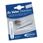 PROLONGATEUR SCHWALBE DE VALVE PRESTA ALU 65mm(2 UNITÉS) CLÉ - 3462 - 4026495763028