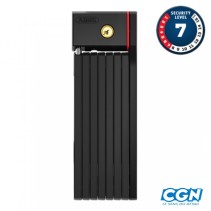 ANTIVOL VELO PLIABLE  A CLE L 100CM ABUS BORDO BIG UGRIP 5700/100 NOIR   SUPPORT
