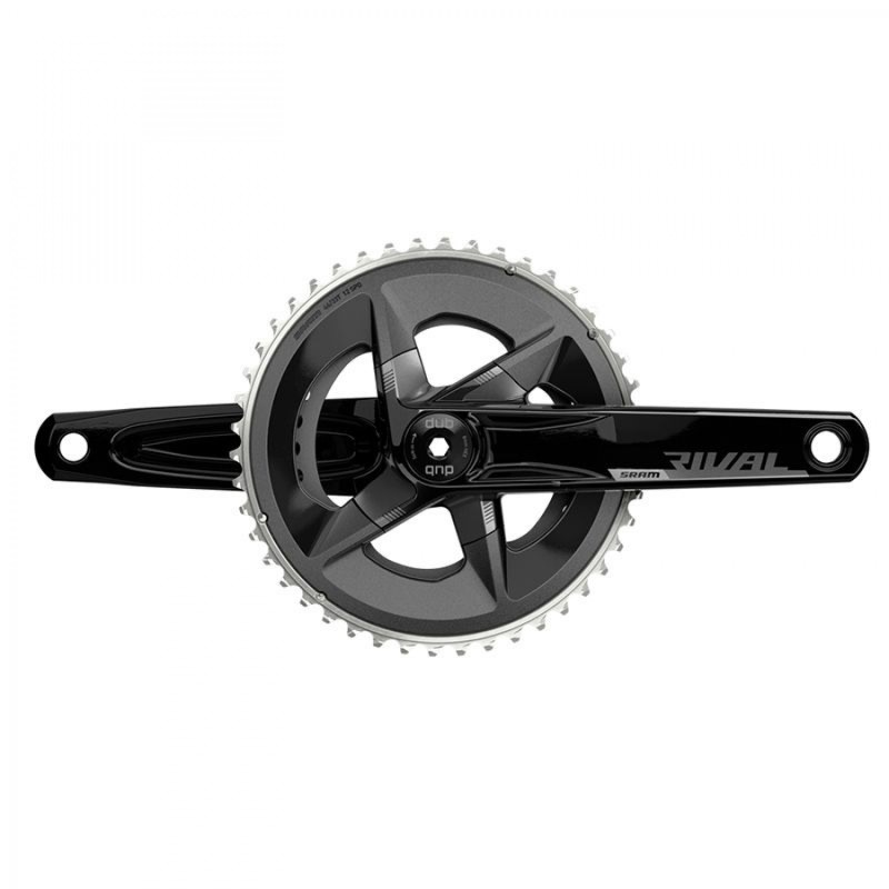 PÉD. SRAM RIVAL D1 DUB 107 BCD 170 mm 46x33D 12V ALU NOIR - 00.6118.614.005 - 710845864582