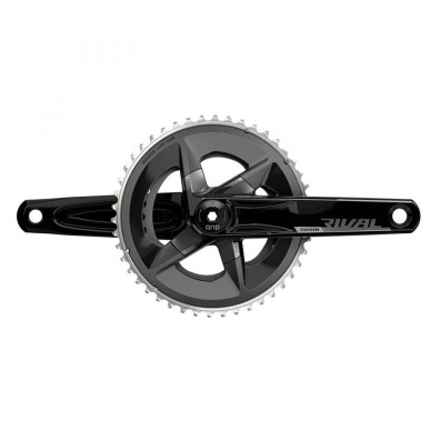 PÉD. SRAM RIVAL D1 DUB 107 BCD 170 mm 46x33D 12V ALU NOIR - 00.6118.614.005 - 710845864582