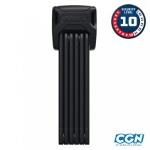 ANTIVOL VELO PLIABLE  A CLE L 90CM ABUS BORDO 6000K/90 NOIR   SUPPORT