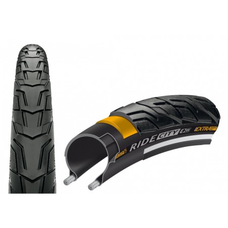PNEU CONTINENTAL RIDE CITY RIGIDE 700x42 REFLEX NOIR/NOIR - 1015550000 - 4019238810400