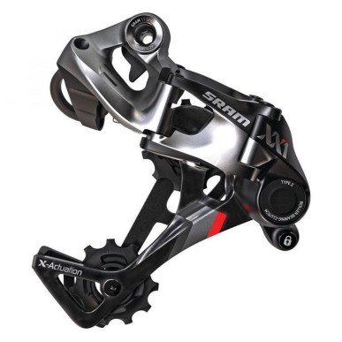 DÉRAILLEUR ARRIÈRE XX1 11V.CHAPE LONGUE ROUGE - 00.7518.061.000 - 710845764011