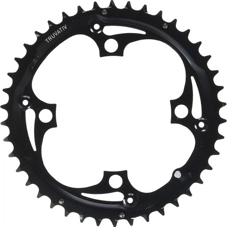 PLATEAU SRAM TRUVATIV 104BCD 4 BRANCHES 42D ACIER NOIR MAT - 11.6215.016.000 - 710845408212
