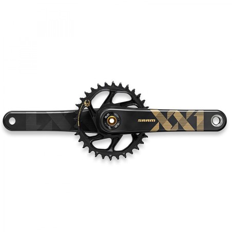 PÉDALIER SRAM EAGLE XX1 DUB BOOST 148 175 34D 12V. OR - 00.6118.526.002 - 710845813573