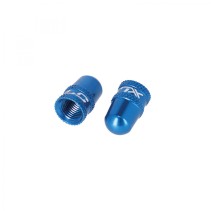 XLC PU-X15 BOUCHON DE VALVE SCHRADER BLEU - 2501960047 - 4055149371913
