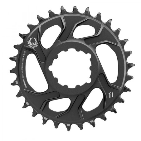 PLATEAU EAGLE X-SYNC 30D BOOST 3 mm OFFSET ALU FORGÉ NOIR - 11.6218.030.240 - 710845808517