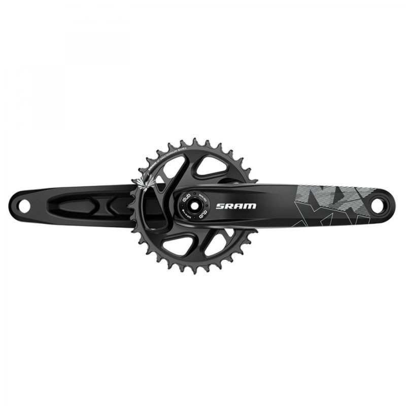 PÉDALIER SRAM NX EAGLE DUB 170 mm 12V.32D X-SYNC NOIR - 00.6118.525.001 - 710845818042