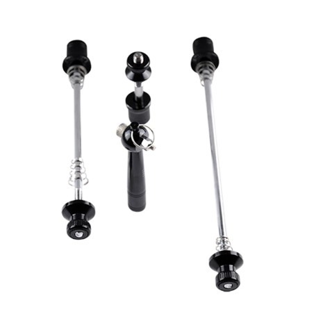 BLOCAGE RAPIDE ANTIVOL OPTIMIZ NOIR ROUE AVANT/ROUE ARRIERE/TIGE DE SELLE AVEC CLE