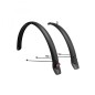 XLC MG-F06 JEU DE GARDE-BOUES 28   58mm NOIR MAT RÃ?FLÃ?CHIS - Tempo XLC5828T/03 58mm - 4055149456436