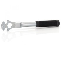 XLC TO-S21 CLÉ PÉDALE CROMO 15/24 mm ARGENT/NOIRE - 2503603400 - 4032191656519