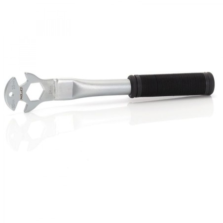 XLC TO-S21 CLÉ PÉDALE CROMO 15/24 mm ARGENT/NOIRE - 2503603400 - 4032191656519