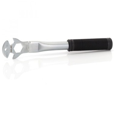 XLC TO-S21 CLÉ PÉDALE CROMO 15/24 mm ARGENT/NOIRE - 2503603400 - 4032191656519