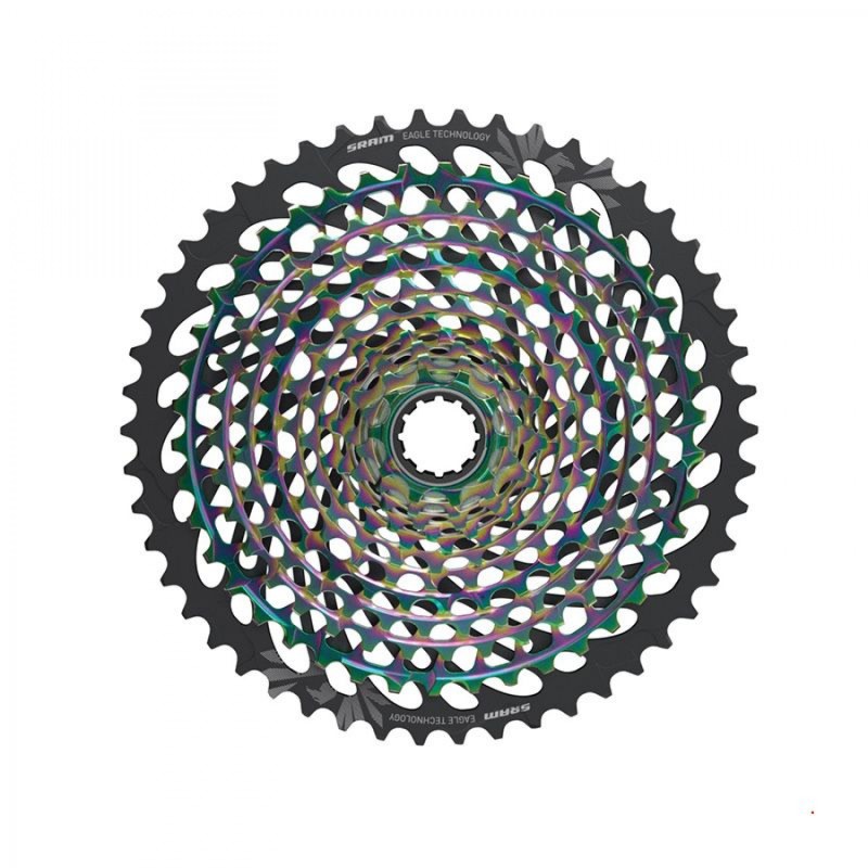 CASSETTE SRAM EAGLE XG-1299 10-50 DENTS 12 V ARC-EN-CIEL - 00.2418.098.000 - 710845824050