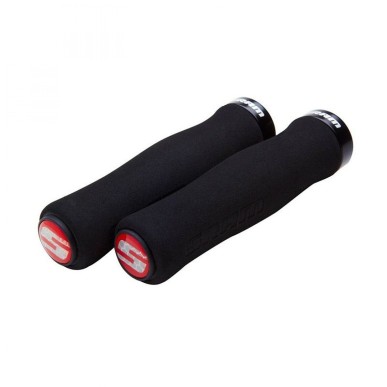 JEU DE POIGNÉES SRAM MOUSSE 129 mm NOIRS/NOIRS - 00.7915.068.060 - 710845666971