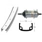 ROUE ARR.28x1 3/8 WINORA RÉTROPEDALAGE 36TR.SH.120 3V.ARGENT - 2142081300 - 4055149253004