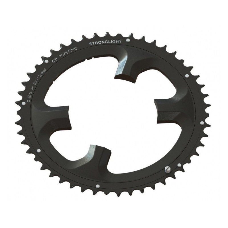 PLATEAU STRONG.SH.DURA ACE ALU 11V.EXT.4 BR.110 BCD NOIR 52D - 273907 - 3700223710959