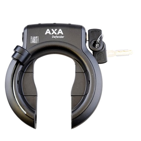 ANTIVOL VELO FER A CHEVAL AXA DEFENDER NOIR (OUVERTURE 50MM/OPTION CABLE ANTIVOL) (FUB)