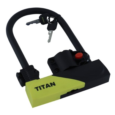 ANTIVOL VELO U AUVRAY TITAN 165x245 mm (DIAM 12 mm) AVEC SUPPORT NIVEAU SECURITE 5-10