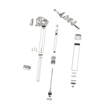KIT CONE.DURITE RS T.SELLE REVERB A1-B1/REVERB STEALTH A1-B1 - 11.6818.049.001 - 710845870774