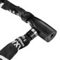 ANTIVOL VELO CHAINE A CLE AXA ABSOLUTE DIAM 8mm L0.90M NOIR - NIVEAU PROTECTION ELEVE POUR VELO ELECTRIQUE - SECURITE NIVEAU