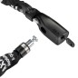 ANTIVOL VELO CHAINE A CLE AXA ABSOLUTE DIAM 8mm L0.90M NOIR - NIVEAU PROTECTION ELEVE POUR VELO ELECTRIQUE - SECURITE NIVEAU