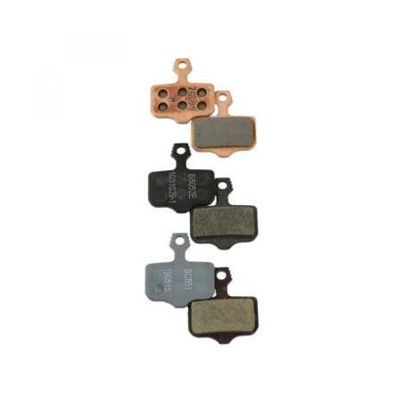 JEU DE PLAQUETTES DE FREIN SRAM VTT LEVEL ORGANIQUES ACIER - 00.5315.035.031 - 710845828041