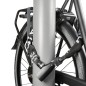 ANTIVOL VELO CHAINE A CLE AXA ABSOLUTE DIAM 8mm L0.90M NOIR - NIVEAU PROTECTION ELEVE POUR VELO ELECTRIQUE - SECURITE NIVEAU