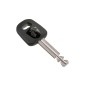 ANTIVOL VELO CHAINE A CLE AXA ABSOLUTE DIAM 8mm L0.90M NOIR - NIVEAU PROTECTION ELEVE POUR VELO ELECTRIQUE - SECURITE NIVEAU
