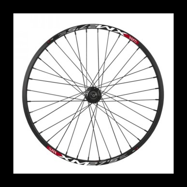 ROUE ARRIÈRE XM 27.5 V-BRAKE NOIRE/RAYONS NOIRS - 502005 - 8420015020053