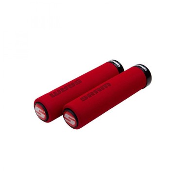 JEU DE POIGNÉES SRAM MOUSSE 129 mm ROUGE - 00.7915.068.030 - 710845666940