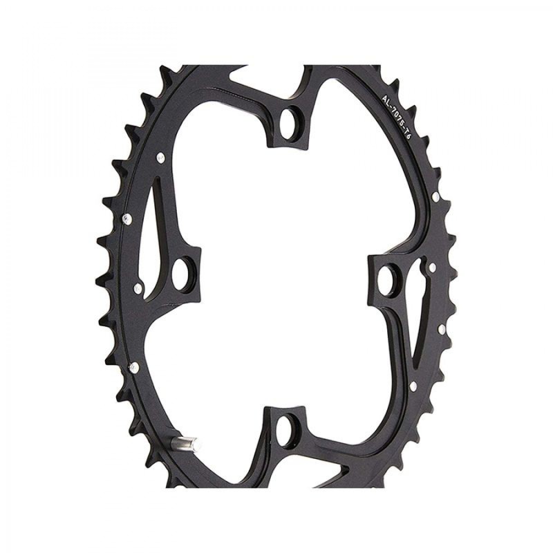 PLATEAU TRUVATIV VTT 38 DENTS 4 BRANCHES 104mm 1V ACIER NOIR - 11.6215.133.000 - 710845414978