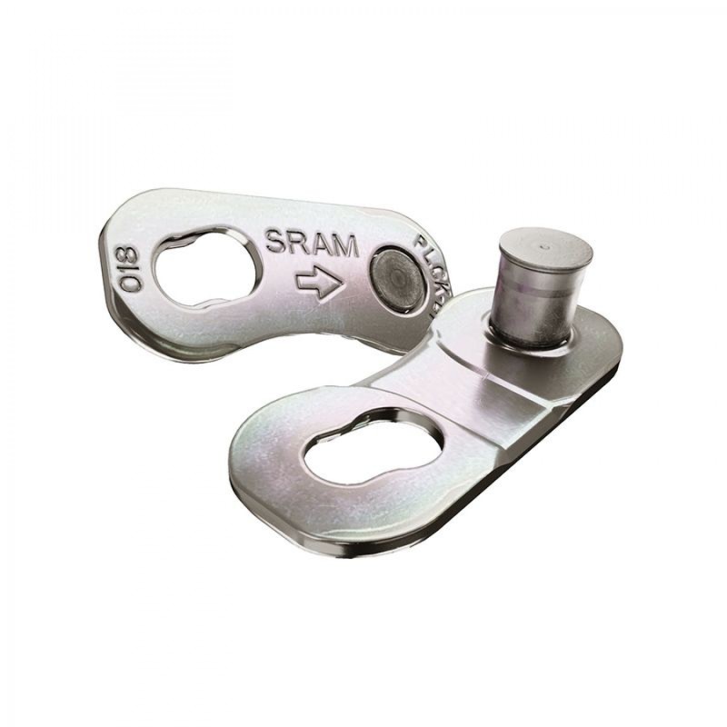 CONNECTEUR DE CHAÎNE SRAM POWERLOCK FLATTOP 12V ARG(50 UN) - 00.2518.036.004 - 710845826887