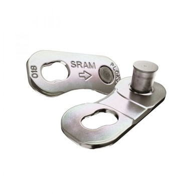 CONNECTEUR DE CHAÎNE SRAM POWERLOCK FLATTOP 12V ARG(50 UN) - 00.2518.036.004 - 710845826887