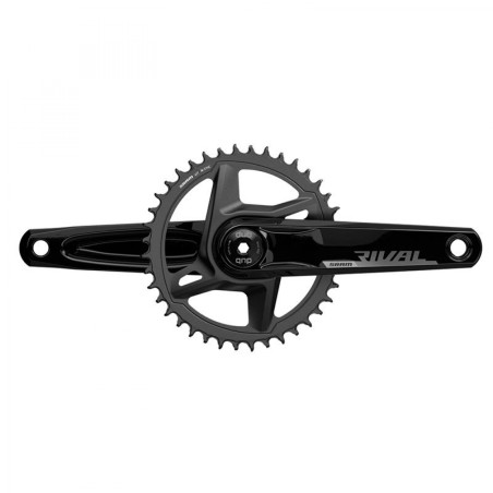 PÉD. SRAM RIVAL D1 DUB WIDE 107 BCD 170 mm 40D 12V ALU NOIR - 00.6118.612.001 - 710845864384