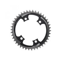 PLATEAU SRAM X-SYNC ROUTE 42D BCD107mm 12V ALU GRIS POL/NOIR - 00.6218.014.003 - 710845825620