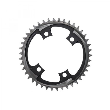 PLATEAU SRAM X-SYNC ROUTE 42D BCD107mm 12V ALU GRIS POL/NOIR - 00.6218.014.003 - 710845825620