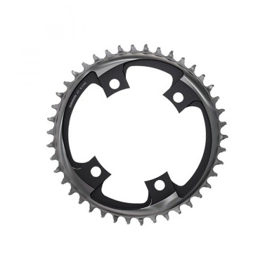 PLATEAU SRAM X-SYNC ROUTE 42D BCD107mm 12V ALU GRIS POL/NOIR - 00.6218.014.003 - 710845825620