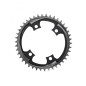 PLATEAU SRAM X-SYNC ROUTE 44D BCD107mm 12V ALU GRIS POL/NOIR - 00.6218.014.004 - 710845825637