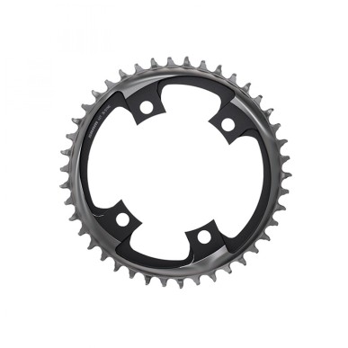 PLATEAU SRAM X-SYNC ROUTE 44D BCD107mm 12V ALU GRIS POL/NOIR - 00.6218.014.004 - 710845825637