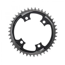 PLATEAU SRAM X-SYNC ROUTE 46D BCD107mm 12V ALU GRIS POL/NOIR - 00.6218.014.005 - 710845825644