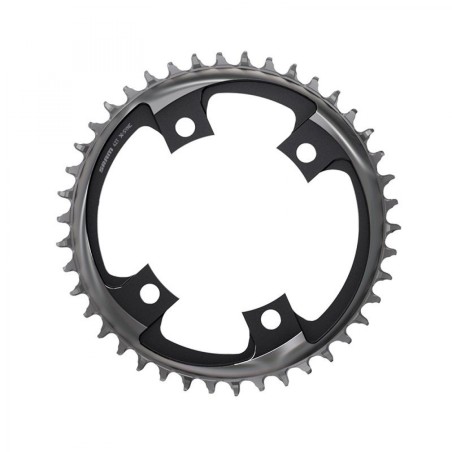 PLATEAU SRAM X-SYNC ROUTE 46D BCD107mm 12V ALU GRIS POL/NOIR - 00.6218.014.005 - 710845825644