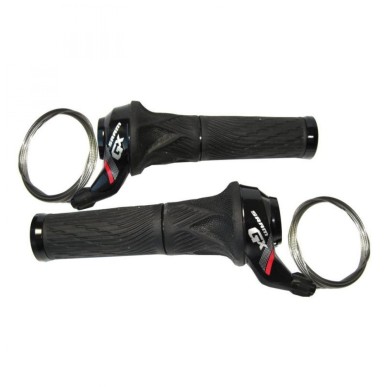 MANETTE SRAM GX GRIP SHIFT 2V.AVANT ROUGE - 00.7018.207.004 - 710845771699