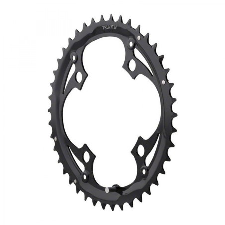 PLATEAU SRAM TRUVATIV VTT ACIER 104 mm 4 BRANCHES 44D NR MAT - 11.6215.015.000 - 710845408205
